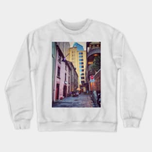 Gotham City Alley Early Morning Friday Crewneck Sweatshirt